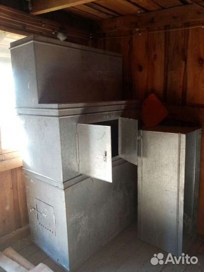Печь с духовкой, контромарка, новая