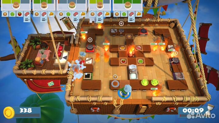 Overcooked + Overcooked 2 PS4 & PS5