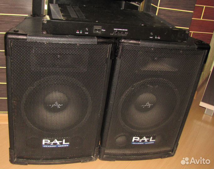 Колонки PAL-U1 480W 2ш D10