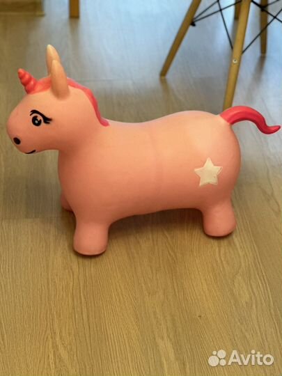 Игрушка попрыгун для девочек, Единорог