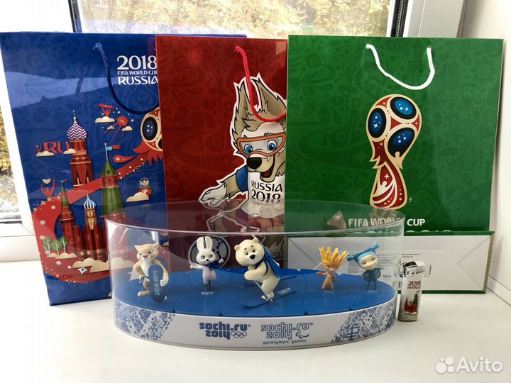 Фигурки-Талисманы Олимпиады Сочи 2014