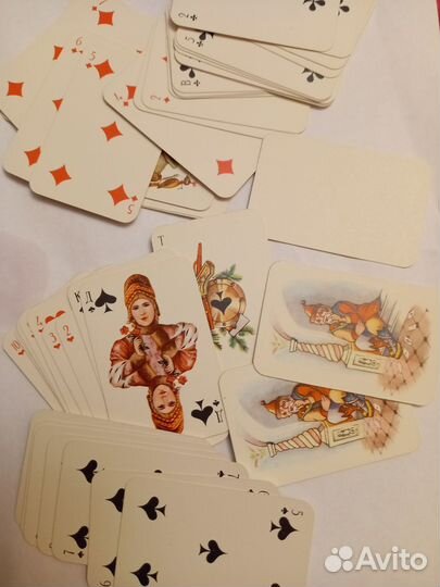 Игральные карты сувенирные мини СССР
