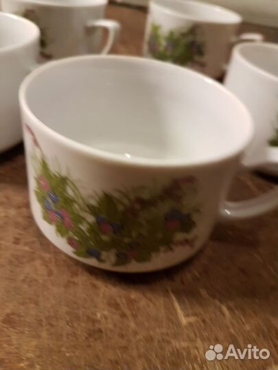 Чайные чашки гдр Кахла