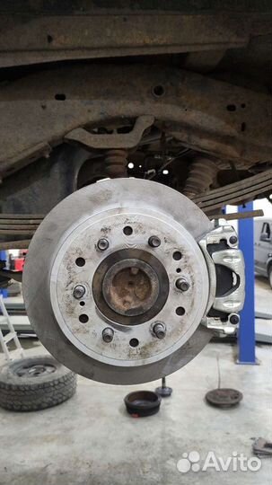Задние дисковые тормоза Chevrolet tahoe gmt 400