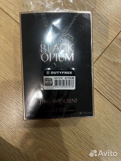 Женские духи black opium