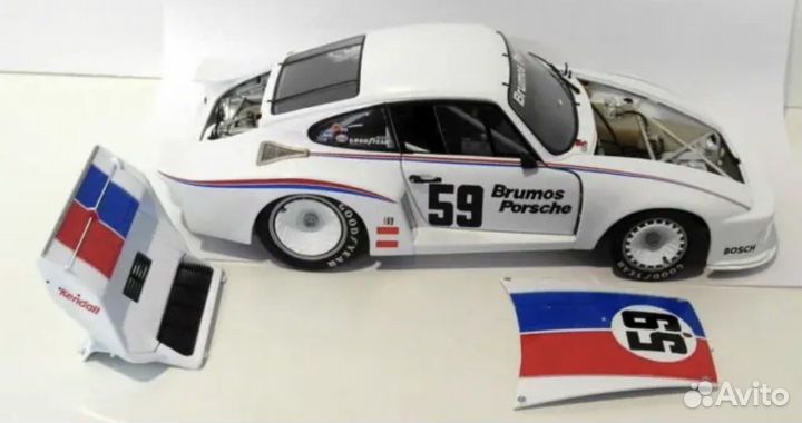 Porsche 935 Brumos 1979 imsa GT 1/18 Carousel