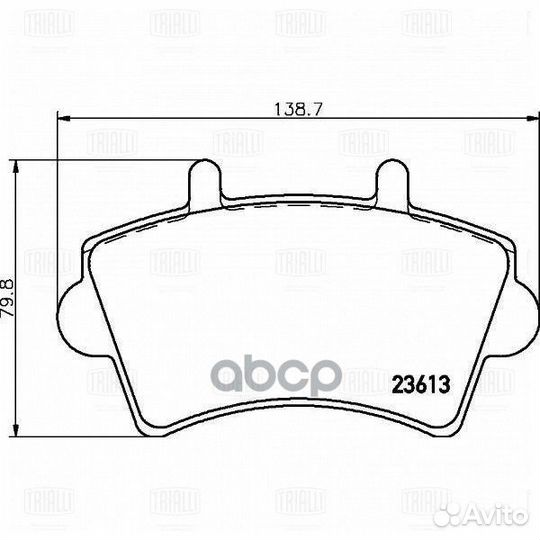 PF 0911 Колодки тормозные nissan interstar/opel
