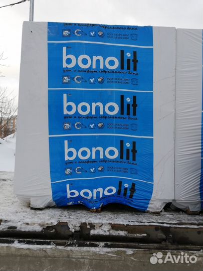 Газобетонные блоки Бонолит с доставкой