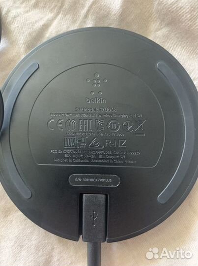 Беспроводное зарядное устройство Belkin BoostUp Pa