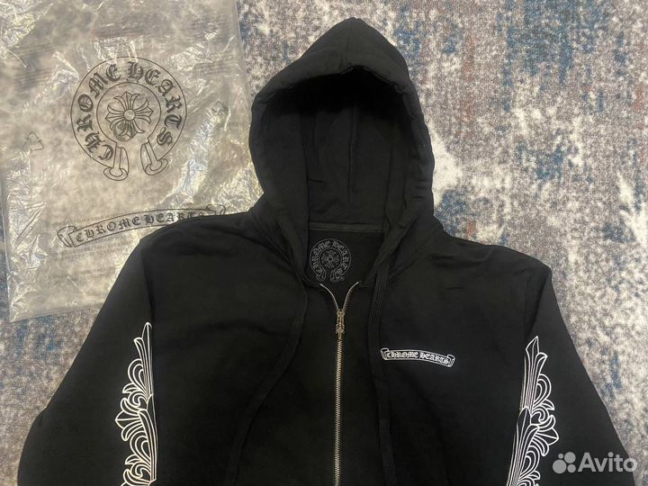 Зип худи Chrome Hearts