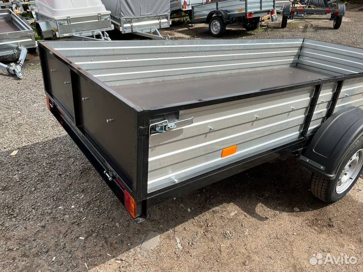 Легковой прицеп 3.5х1.5 м (борта 400 мм, самосвал)