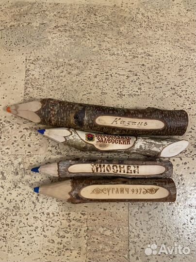 Карандаши сувенирные коллекционные