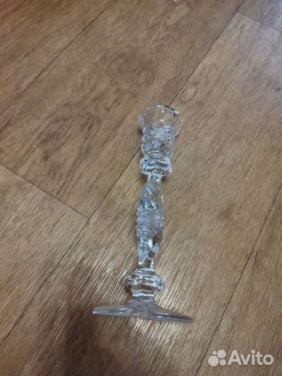Подсвечник хрустальный СССР