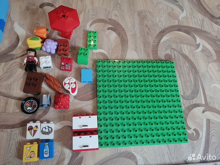 Lego duplo+аналог магазин-кафе