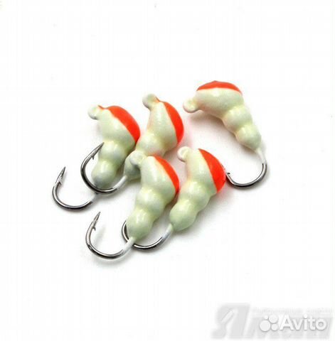 Мормышка муравей С ушком., цвет 19, С красн. пятк