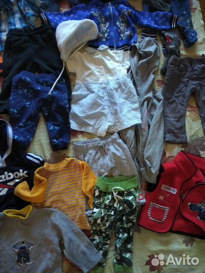 Вещи на мальчика до года