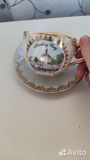 Чайная чашка с блюдцем