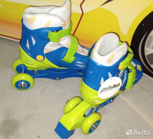 Ролики детские Новые 2 в 1, раздвижные