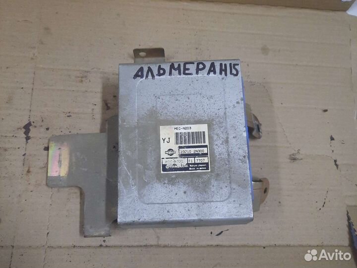 Эбу мозги nissan almera n15