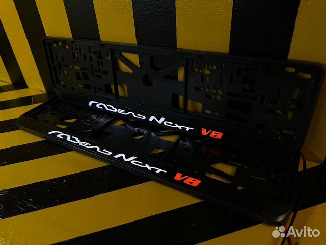 LED рамка номера с вашим дизайном