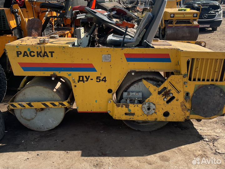 Дорожный каток Раскат ДУ-54А, 1975