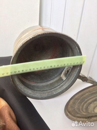 Старинный рукомойник, умывальник Латунь 5 литров