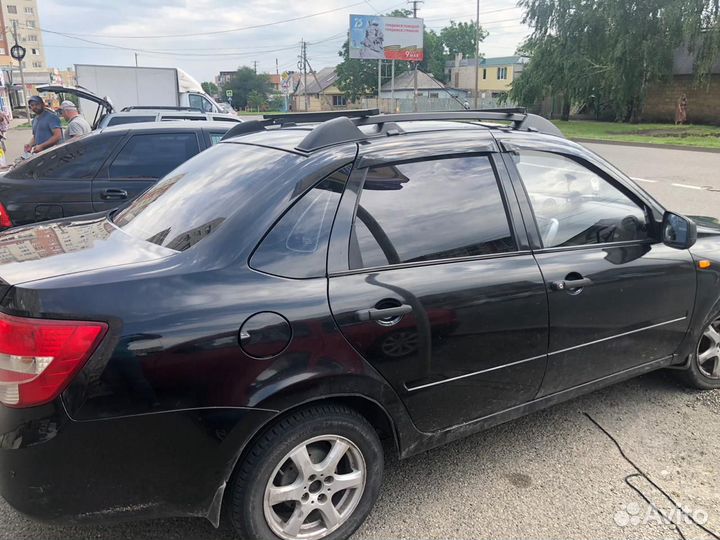 Рейлинги на крышу Лада Гранта седан