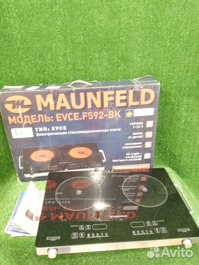 Электрическая варочная панель Maunfeld