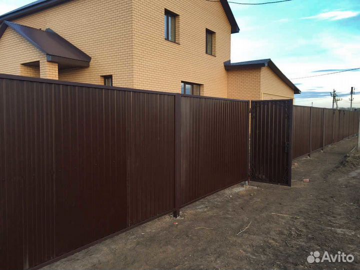 Заборы ворота калитки