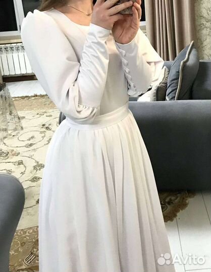 Свадебное вечернее платье