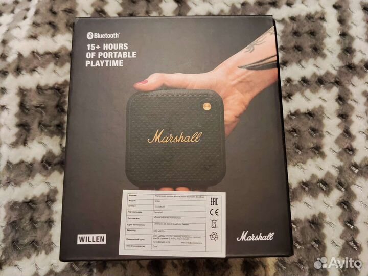 Портативная колонка marshall Willen