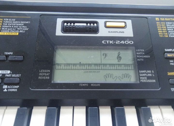 Синтезатор casio ctk 2400