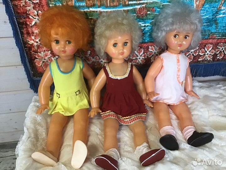 Кукла СССР Марина флиртушка