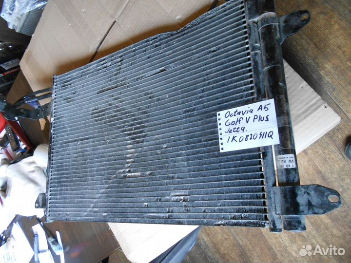 Радиатор кондиционера для VW Polo (Sed RUS) 2011