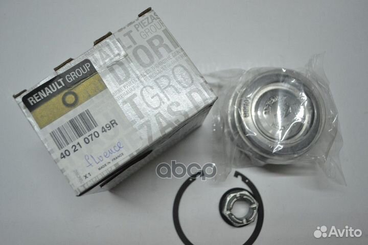 Подшипник ступицы пер 402107049R renault