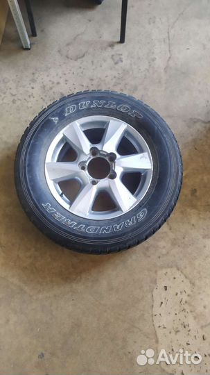 Диск Toyota ориг. + шина Dunpol Grandtrek AT22