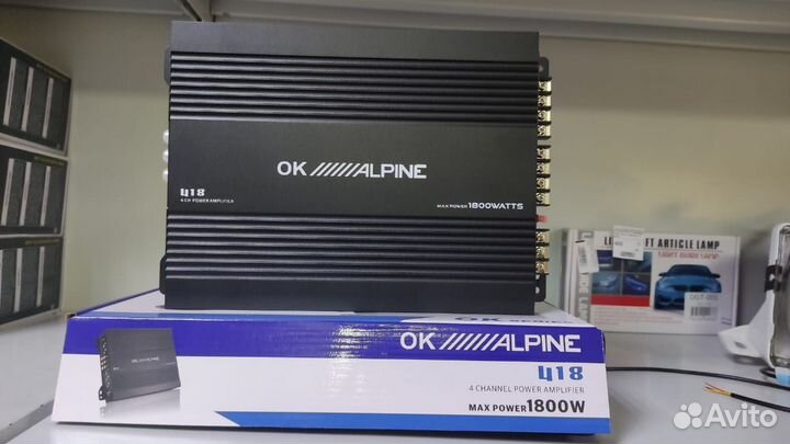 Усилитель звука 4-х канальный Новый