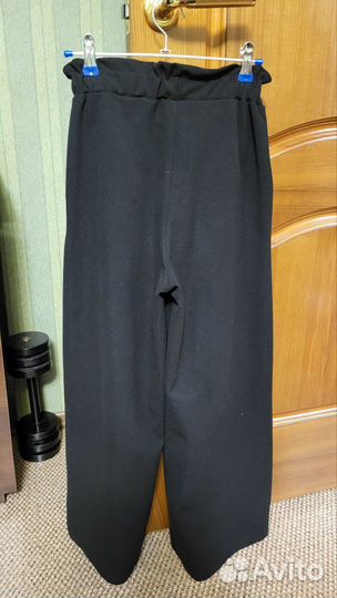 Брюки школьные широкие