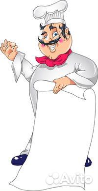 Повар горячего цеха в столовую