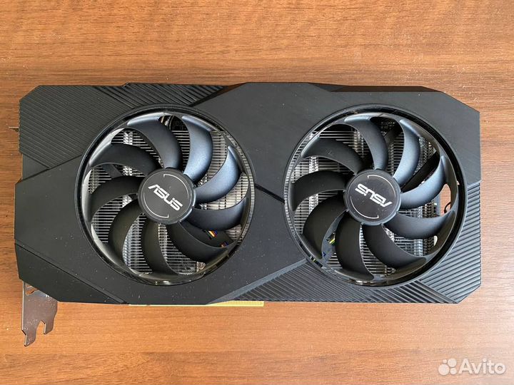 Видеокарта asus GeForce GTX 1660 super Dual EVO OC