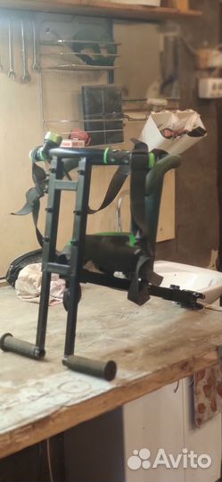 Детское велокресло переднее на раму на подседел