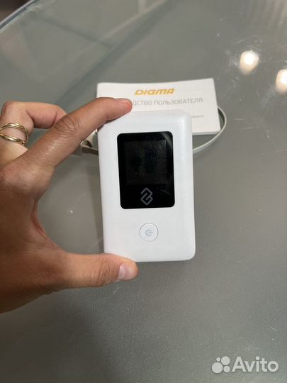 Портативный wi fi роутер 3g/4g Digma