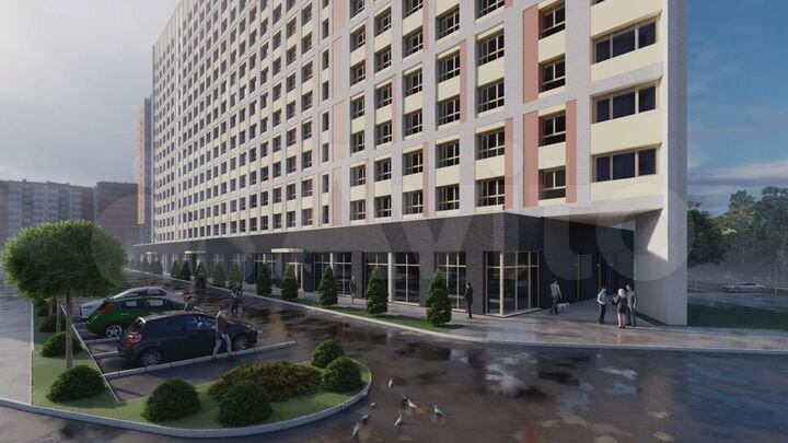 3-к. квартира, 79,6 м², 2/15 эт.