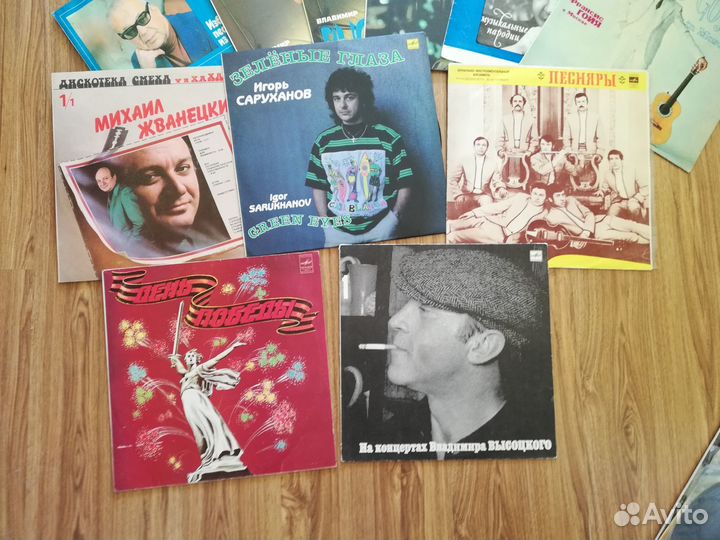 Виниловые советские пластинки на 33об 23 штуки