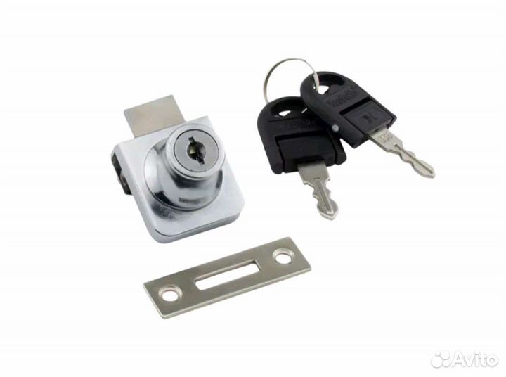 Замок мебельный для стеклянных дверок