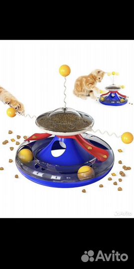 Интерактивная кормушка для кошек и собак