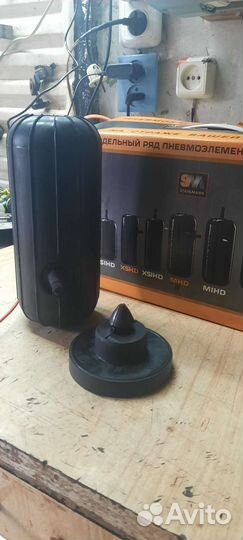 Пневмобаллон в пружину