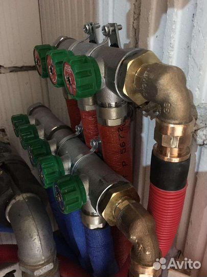 Монтаж сантехники водоснабжения в новостройке