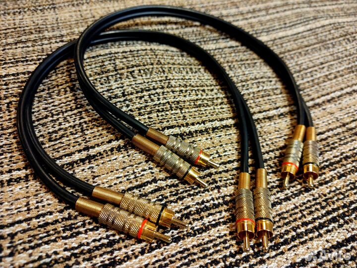 Межблочный аудиокабель Hiipe Electrical 0.5м 2шт