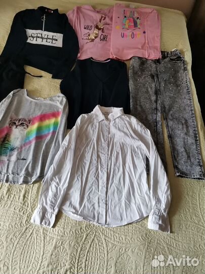 Вещи пакетом на девочку 158- 164